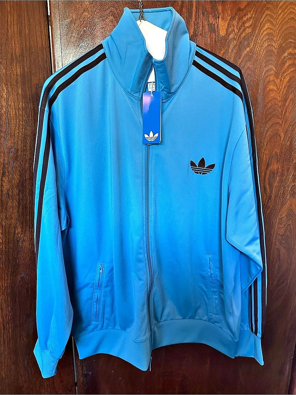 adidas Originals Firebird Jacket Loose Track Jacket Blue & Black Men’s XL NWT